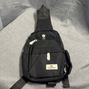 Black Men's Sling Bag